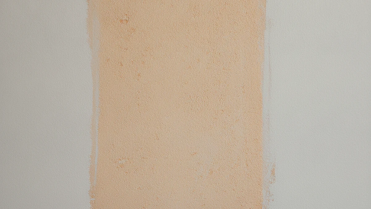 Drywall repair orange peel texture matching Albany Georgia Dougherty County completed patch
