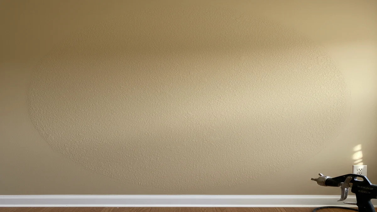 Drywall texture matching orange peel finish Albany Georgia Dougherty County invisible wall patch repair