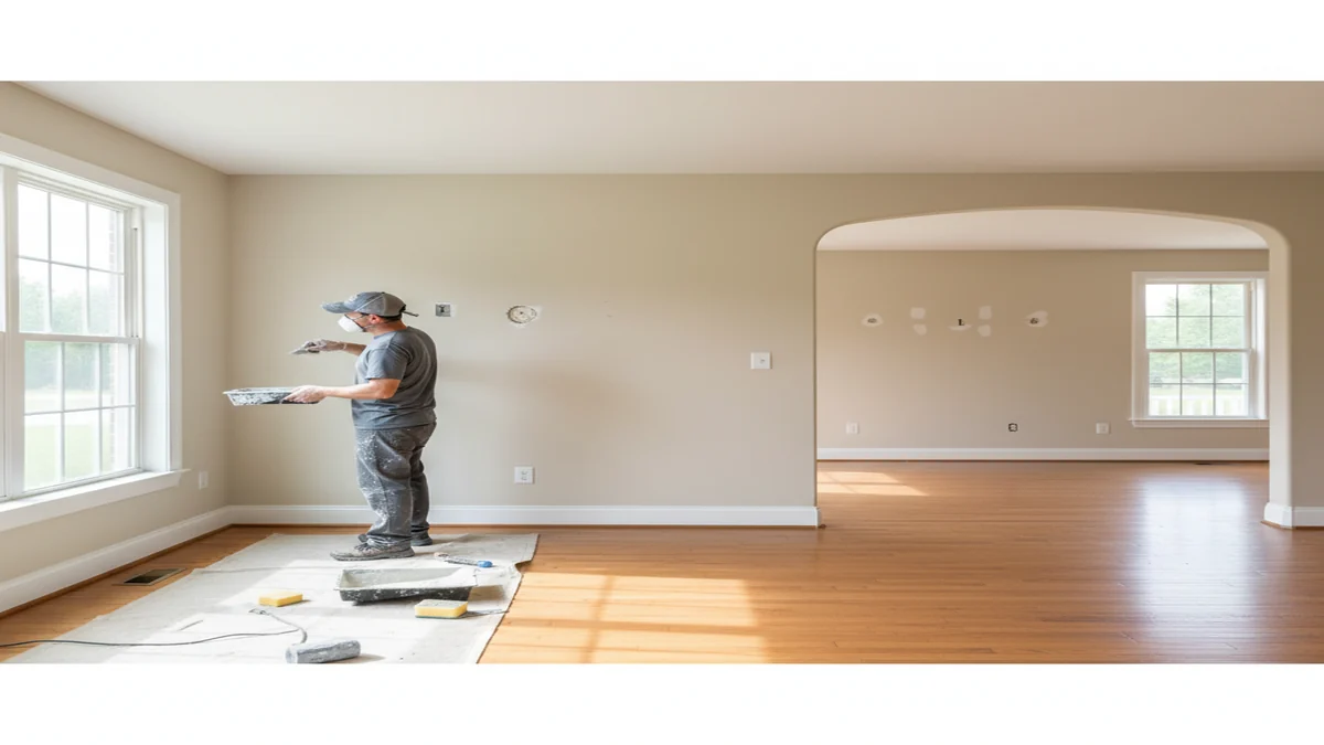 Pre-listing drywall repair Albany Georgia multiple patches punch list home sale Dougherty County Ray